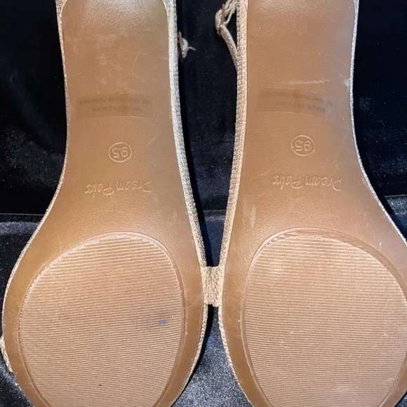 DREAM PAIRS Women's Glitter Gold Ankle Strap High Stiletto Heels Pumps Heel - Picture 13 of 14